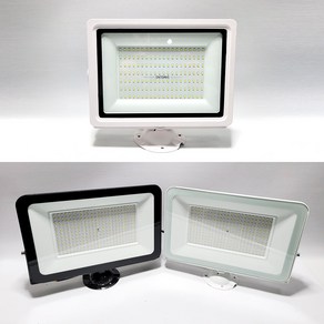 고출력 LED 방수 사각 투광기 100W 150W, 화이트바디_주광색, 1개