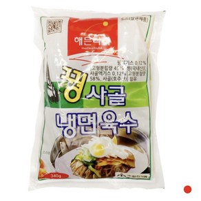 [푸드토스]해든나라 꿩육수 냉면육수 340ml 30봉 꿩사골육수 실온보관 haccp 아이스박스포장, 1박스, 10.2L