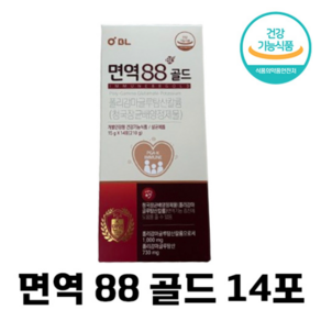 바이오리더스 면역88 폴리감마글루탐산 NK세포 ( 1박스x14포 ) 면역 팔팔 엔케이, 15g, 14개