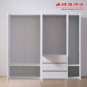라자가구 위드 키큰 모노 2200 광폭 옷장세트 서랍옷장형, 긴옷장형, 상세 설명 참조