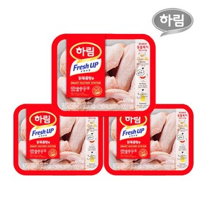 하림 냉장 절단육 닭볶음탕용, 600g, 3개