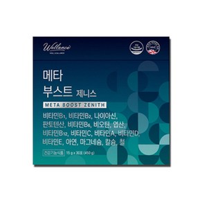 웰런스 메타부스트 이엑스 EX 30포, 450g, 1개