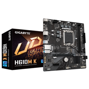 GIGABYTE 기가바이트 인텔 H610M K DDR5 D5 12세대 13세대 14세대 mATX