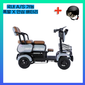 노르테 사륜 전동 스쿠터 전기 4륜 네발, 20A, 블루