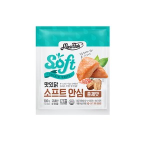 [랭킹닭컴] 맛있닭 소프트 닭안심살 5종 1팩 구성, 04_훈제맛, 100g, 1개