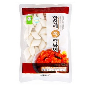 송학 한입에쏙떡볶이, 500g, 6개