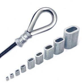 리우툴 와이어 페럴 알루미늄 압착 슬리브 wire ferrule