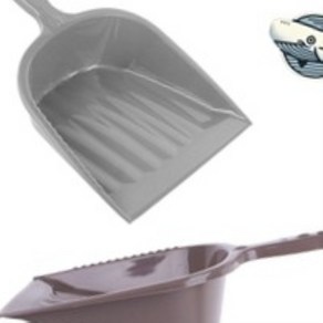 쓰레기받이 철 쓰레받이 양철 외곽 쓰레받기 부삽 긴쓰레받이 긴쓰레받기, 1개