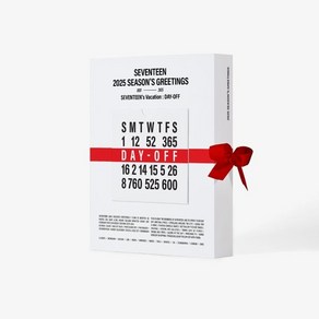 세븐틴 (SEVENTEEN) 2025 SEASON’S GREETINGS : 다이어리 + 데이오프 노트 + 포토카드 세트 + 포토북 + 스티커팩 + 핸디 캘린...