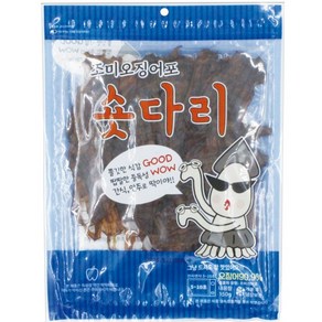 조미오징어포 숏다리 150g 황토 간식 안주 건어물, 1개