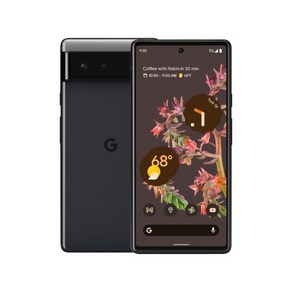 Google Pixel 6 128GB 256GB 구글 픽셀 6 스마트 폰 - 언락 북미판 공기계, Stomy Black