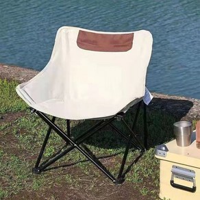 캠핑의자 접이식 낚시 걸상변 휴대형 의자 42*42cm, 1개, 화이트