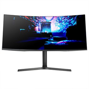 크로스오버 86.72cm WQHD LG IPS 멀티스탠드 와이드 커브드 무결점 모니터, 34Lgd77