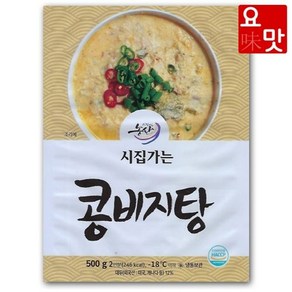 시집가는농산 요맛 콩비지탕 500g x 8팩, 8개