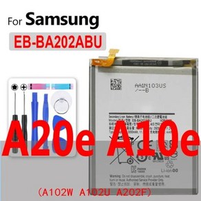 삼성 갤럭시 배터리 A10E A20 A20E A30S A30 A40 2017 A50 A51 A530 A9S A71 A7 A8 A9 2018 스타 프로 A9S A10 A9Po A9, 1개, 6) EB-BA202ABU