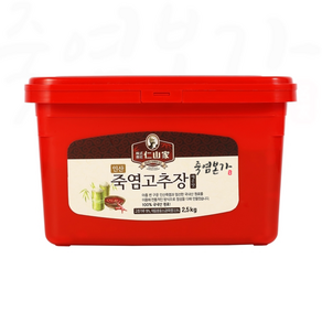 인산가 죽염고추장 2.5kg 매운맛 죽염본가 인산죽염 [정품 판매자 사업자번호: 660-58-00496], 1개