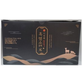 이경제 흑염소진액, 1박스, 70ml