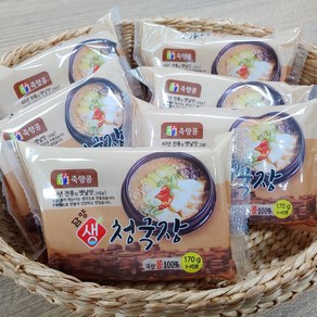 [산정] 담양 죽향콩 청국장, 350g, 04_업소용 350g x 6개, 6개