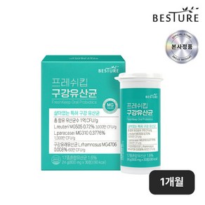 베스처 프레쉬킵 구강유산균 24g, 30정, 1개