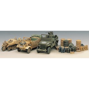 아카데미과학 13416 1/72 2차 세계대전 차량 프라모델 세트 WW.II GROUND VEHICLE SET