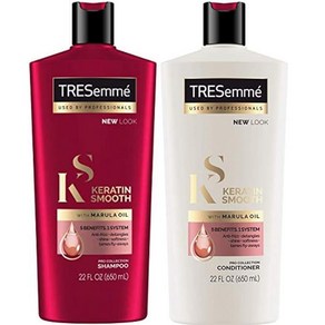 TRESemme 케라틴 샴푸와 컨디셔너 세트 각 650ml, 1개