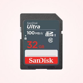 샌디스크 울트라 Class10 SDUNR / SDUNB SD메모리카드 카메라 네비게이션 노트북, 32GB, 1개