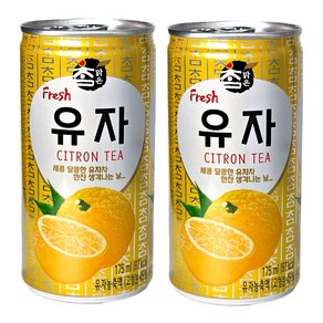 참맑은 유자 175ml 90캔