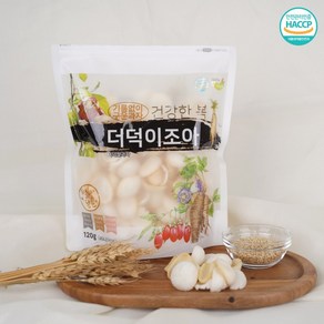 [함지박] 우리쌀 떡뻥 쌀과자 더덕이조아, 1개, 120g