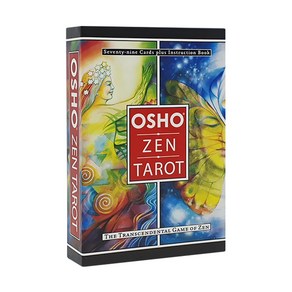 [인터타로] 오쇼젠 타로카드 영문북셋 Osho Zen Taot [한글해설서+주머니증정] 직수입정품, 1개