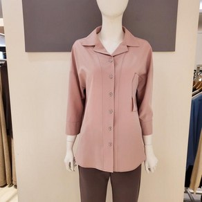 [_]안지크 루즈핏포켓블라우스AH1BL1100