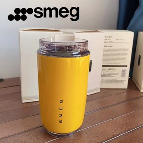 SMEG 휴대용 세라믹 텀블러 보온병 물병 여행용 스테인리스 스틸 자동차 진공 플라스크 주전자 커피 머, 08 Oange_01 240ML, 1개