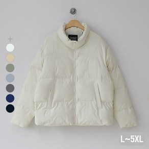 남자 빅사이즈 오버핏 볼륨 숏패딩 점퍼/L~5XL