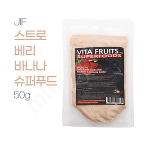 JIF 스트로베리 바나나 슈퍼푸드 50g, 1개