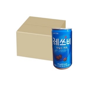 레쓰비 마일드 캔커피 175ml x 60캔, 60개