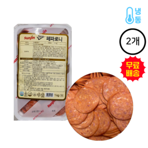 선진 뉴 페파로니 (NEW페파), 2개, 1kg