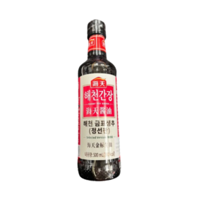 해천 금표생추간장 500ml 생추왕