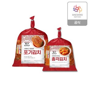 종가 포기김치 4kg + 총각김치 2.3kg