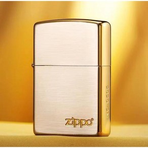 ZIPPO 지포 라이터 언더컷 플래티넘 클래식 모델