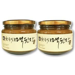 맥꾸름 황금빛 맥된장 국산콩 명품 된장 500g x 2개