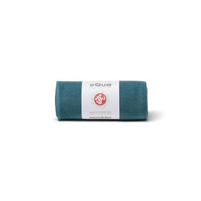 Manduka eQua 요가 핸드타월 빠른흡수력 극세사 논슬립 40.64cm, 16 Inches