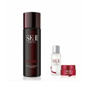 [백화점정품] sk2 맨피테라75ml + 클리어10ml + 크림2.5ml 세트 / sk2쇼핑백증정, 1개