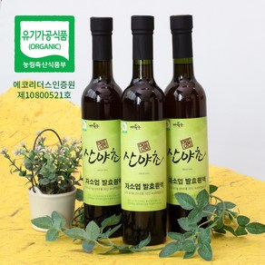 자소엽 효소 500ml x 3병 이의영 산야초 유기농, 3개