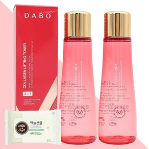 다보 콜라겐 탄력 토너 150ml 2개(+하늘선물 물티슈 10매), 2개