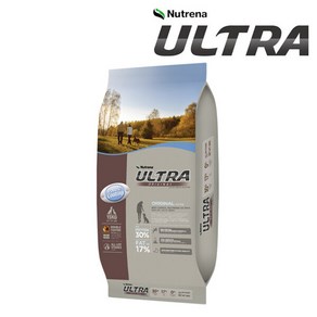 뉴트리나 울트라(Ulta) 오리지널 15KG / 고단백 고지방 애견사료, 1개