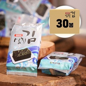 기타 프리미엄 원초 도시락김 4gx30봉_저염 맛있는최고급김, 단품, 30개