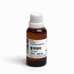 새로핸즈 천연 아로마 에센셜오일 블랙페퍼오일 30ml, 단품, 1개