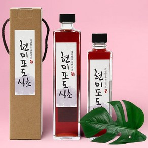 [배금도가][배금초]자연발효 현미 포도 식초 500ml / 300ml, 1개