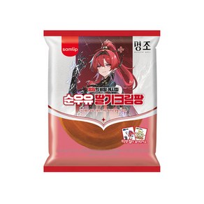 명조 순우유 딸기크림팡 베이커리빵 랜덤띠부씰포함 85g x 4개