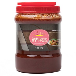 맛담은 골뱅이무침양념 2kg 단품 /꼬막무침 비빔국수 미나리초무침 오징어초무침 미역초무침 더덕무침 양념 소스