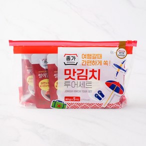 [메가마트]대상 종가 투어 맛김치 80g*5ea, 1개, 80g